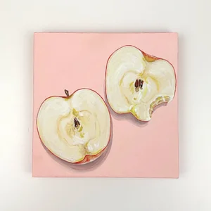 絵画 Apple Dani Ives : Fiber Artist